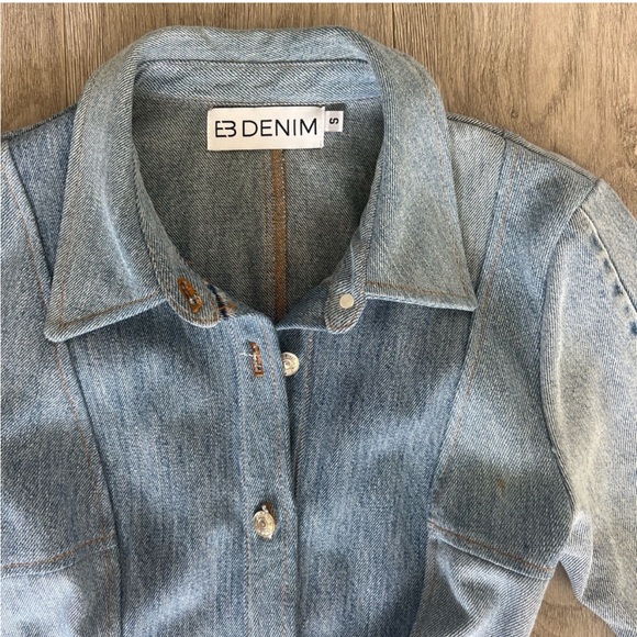 EB Denim Reconstructed Denim Dresss - Picture 4 of 4